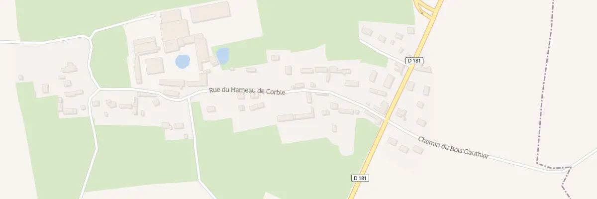 Plan du 83 Corbie à Tilly