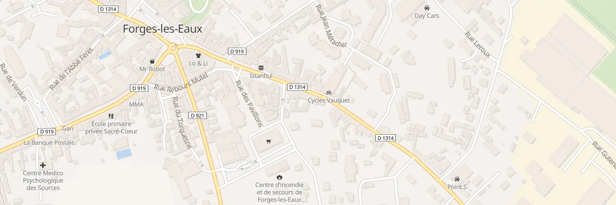 Plan du 36 Rue de la Liberation à Forges-les-Eaux