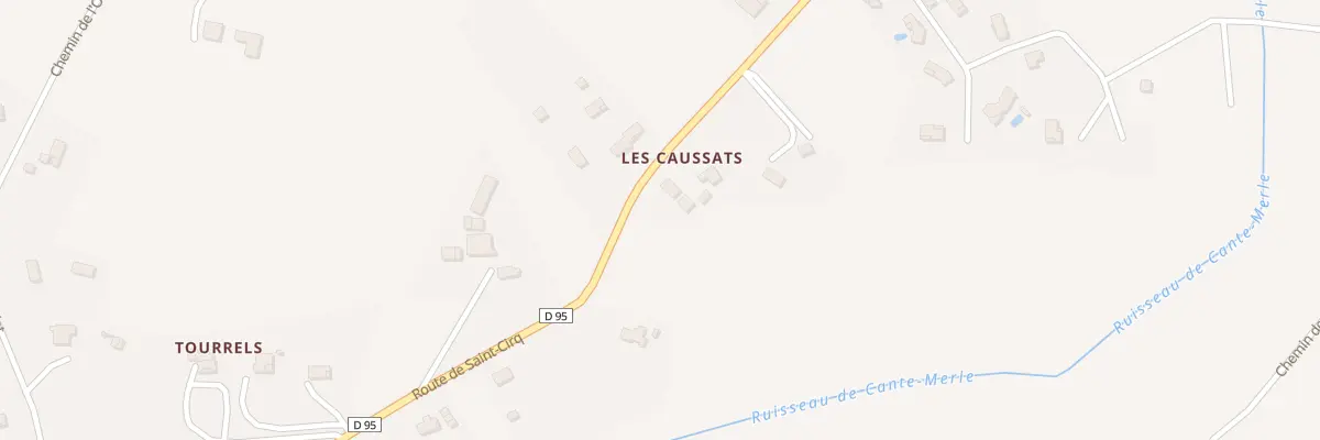 Plan du 916 Rte de Saint-Cirq à Bioule