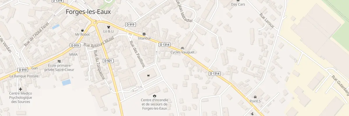 Plan du 38 Rue de la Liberation à Forges-les-Eaux