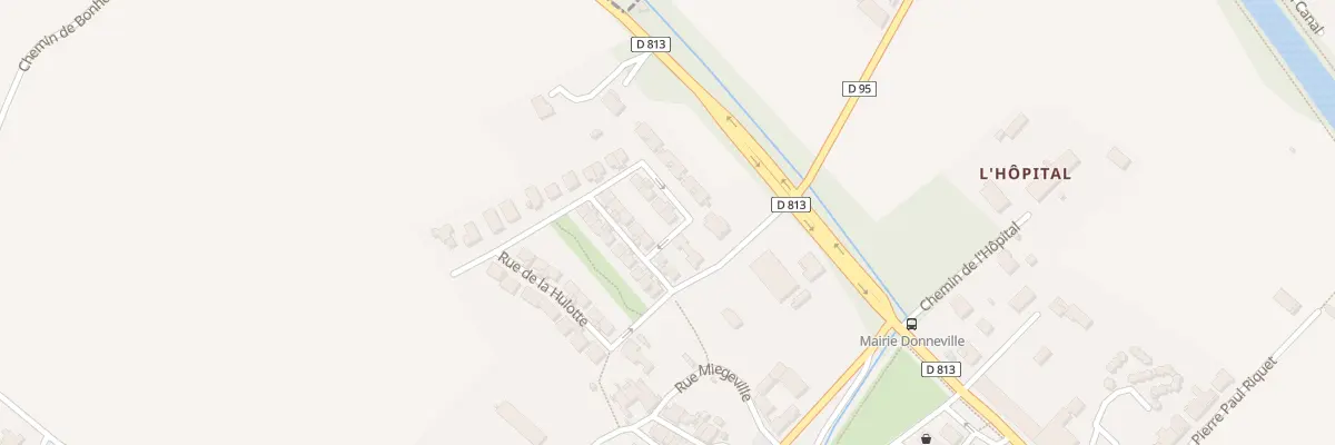 Plan du 8 Rue du Capitoul Garaud à Donneville