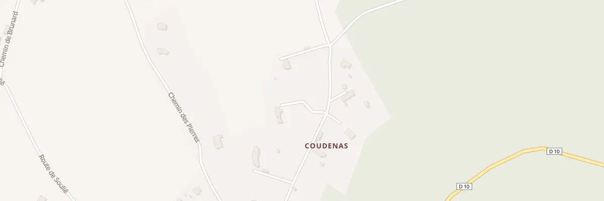 Plan du 535 Chem du Coudenas à Aujols