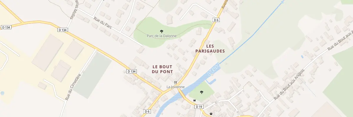 Plan du 7T Av des Parigaudes à Jouy