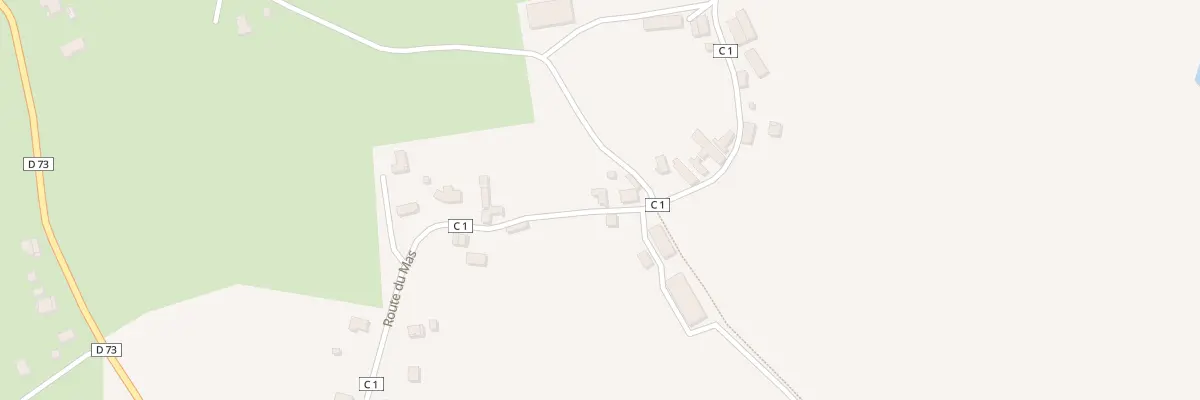 Plan du 461 Rte Du Mas à Jugeals-Nazareth