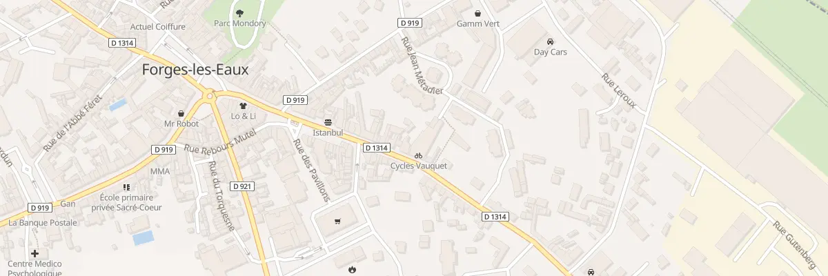 Plan du 27 Rue de la Liberation à Forges-les-Eaux