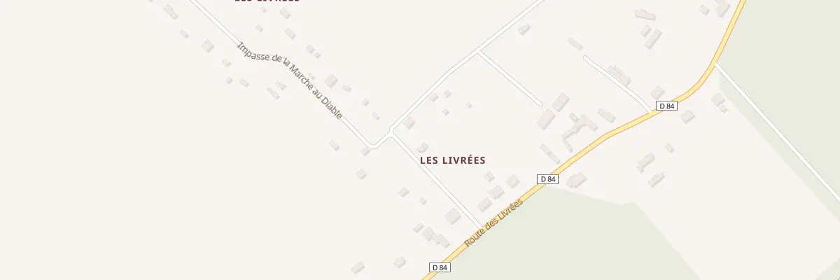 Plan du 5304 Les Livrées à Beauvoir-en-Lyons