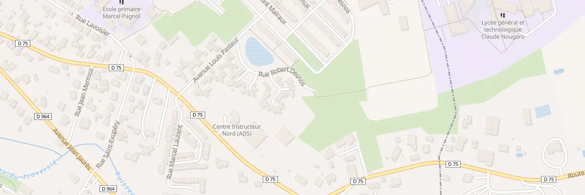Plan du 26 Rue Robert Desnos à Caussade
