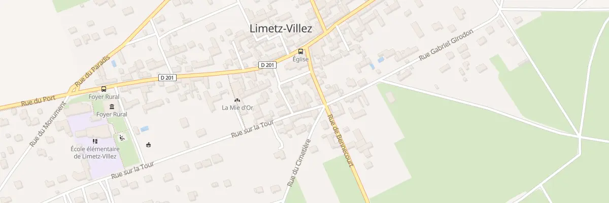 Plan du 19 Rue sur la Tour à Limetz-Villez