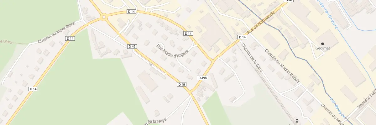 Plan du 5 Lot La Maille d’Argent à Longroy