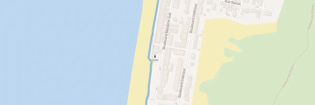 Plan du 352 Bd Maritime Sud à Fort-Mahon-Plage