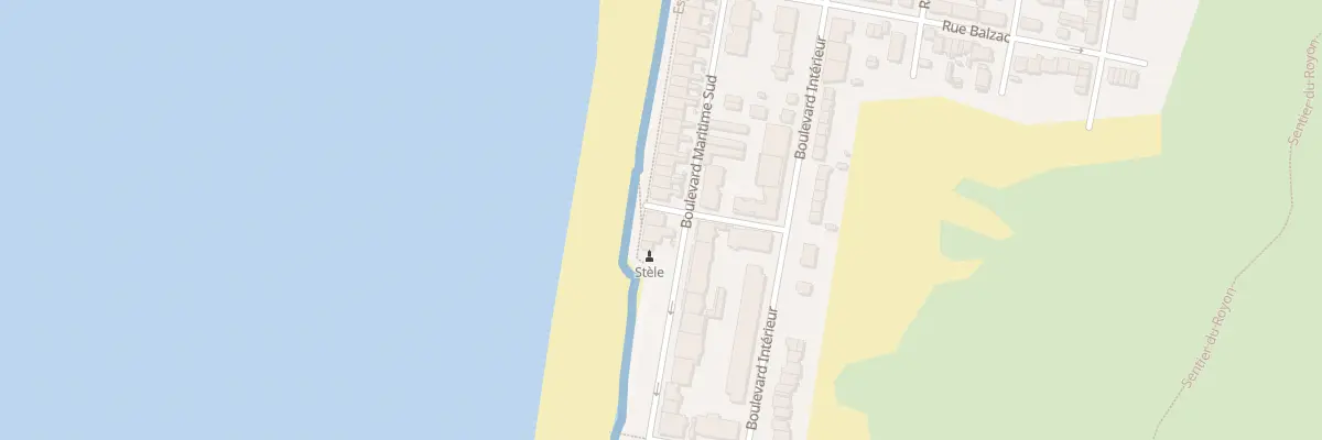 Plan du 342 Bd Maritime Sud à Fort-Mahon-Plage