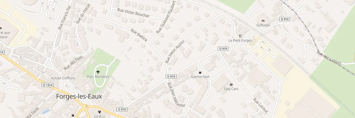Plan du 31 Rue du Mal Leclerc à Forges-les-Eaux