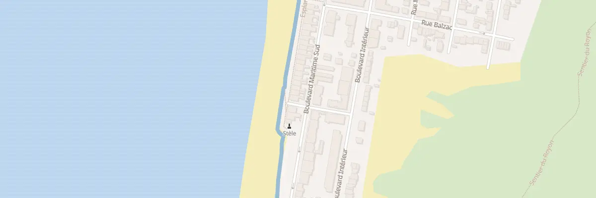 Plan du 324 Bd Maritime Sud à Fort-Mahon-Plage