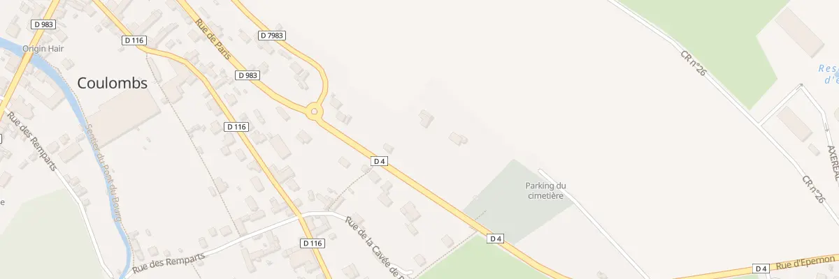 Plan du 5 Rue d’Epernon à Coulombs