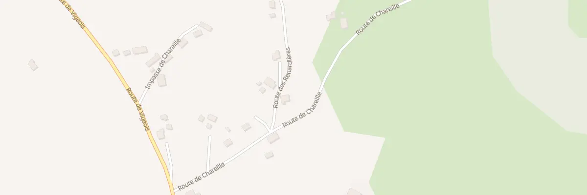 Plan du 56 Rte des Renardières à Perpezac-le-Noir