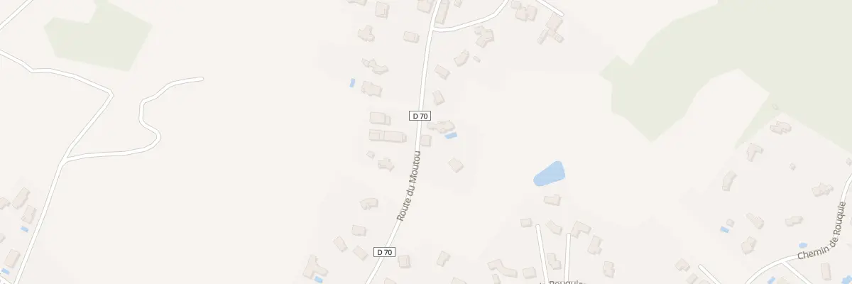 Plan du 6 Rte de Moutou à Castelmaurou