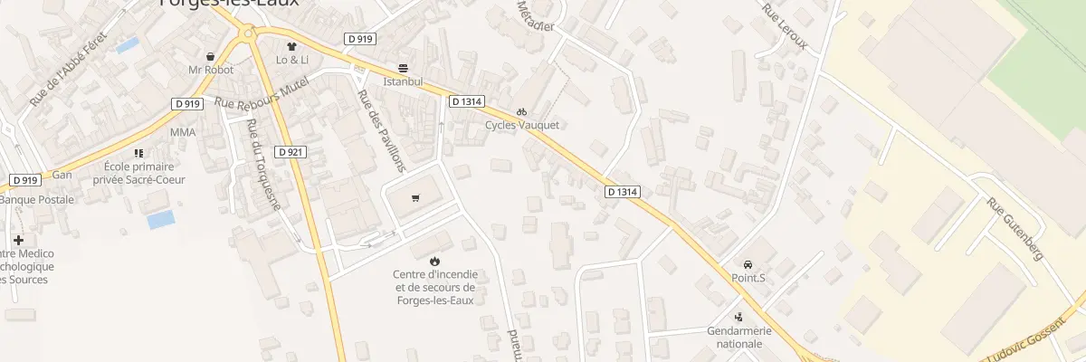 Plan du 42 Rue de la Liberation à Forges-les-Eaux
