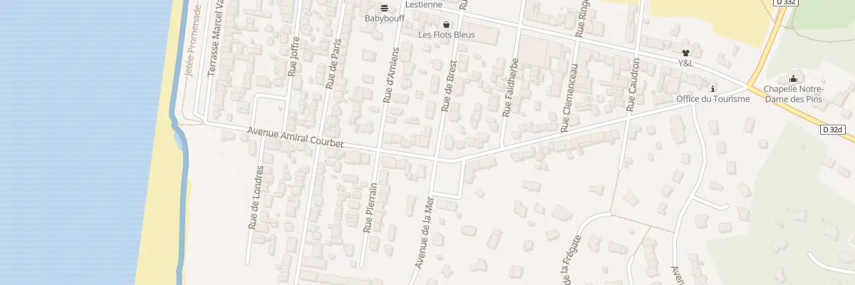 Plan du 18 Rue de Brest à Quend