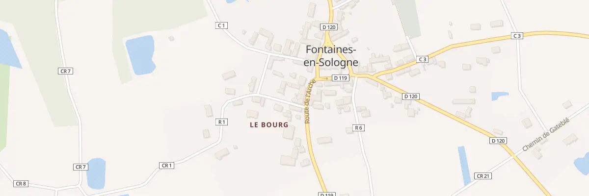 Plan du 15 Rue de la Soye à Fontaines-en-Sologne