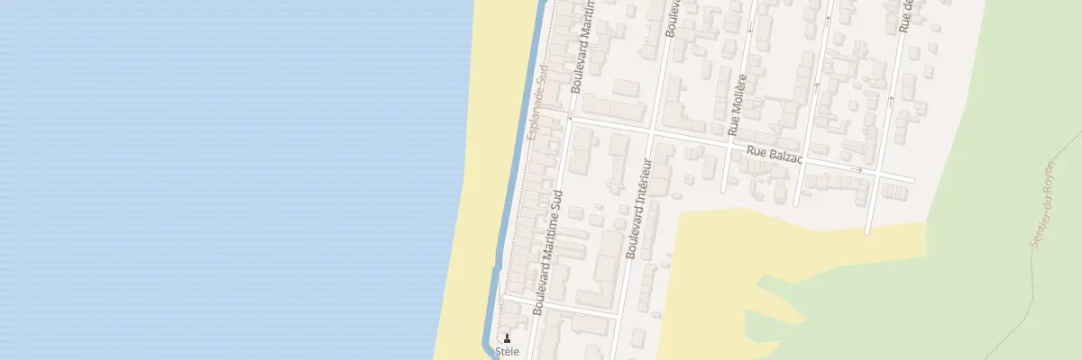 Plan du 230 Bd Maritime Sud à Fort-Mahon-Plage