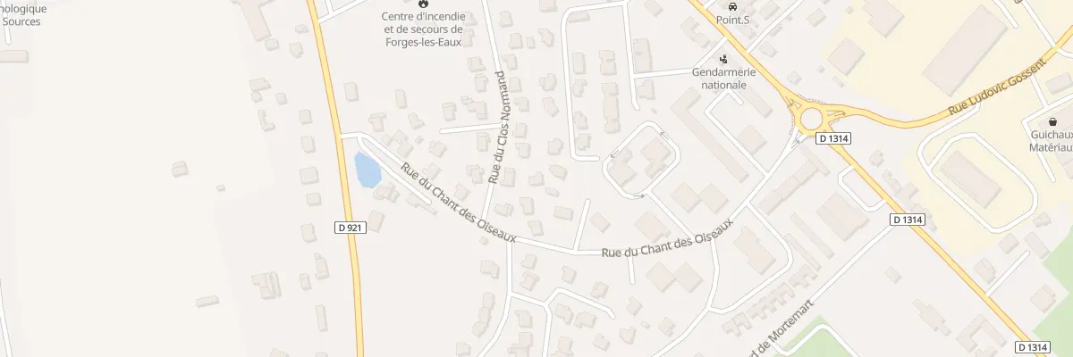 Plan du 17 Rue du Clos Normand à Forges-les-Eaux