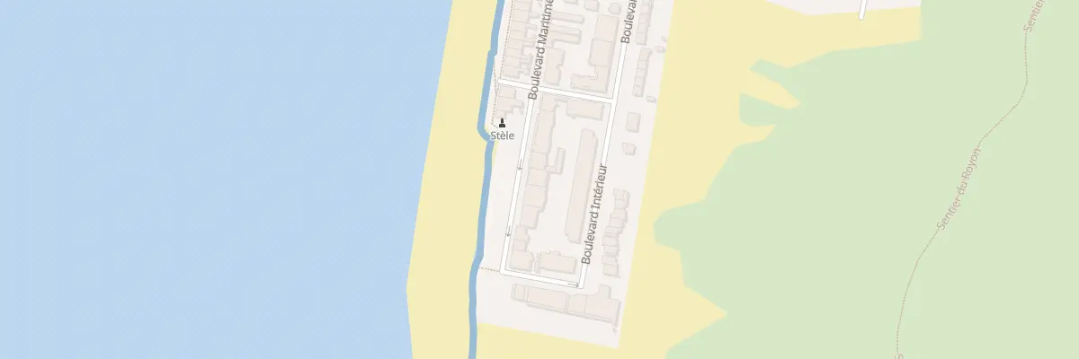 Plan du 415 Bd Maritime Sud à Fort-Mahon-Plage