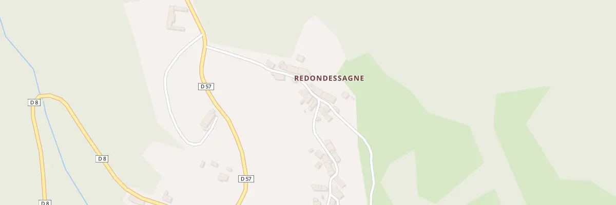 Plan du 15 Redondessagne à Saint-Goussaud