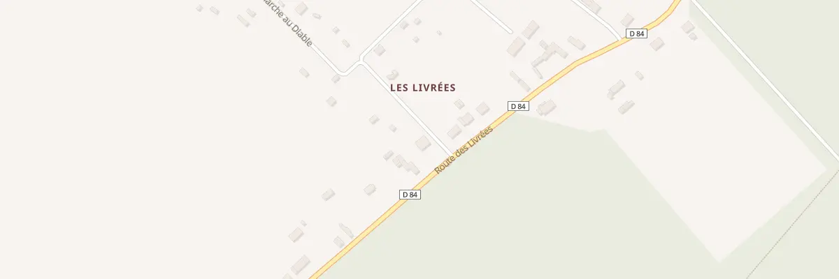 Plan du 74 Rte des Livrées à Beauvoir-en-Lyons