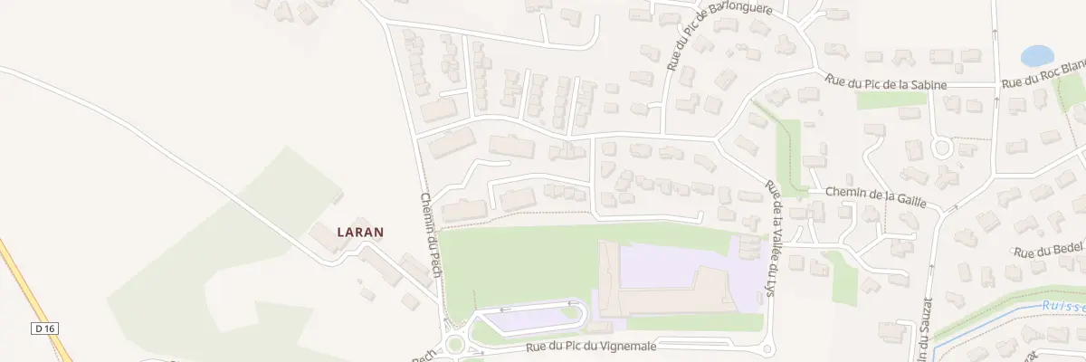 Plan du 29 Rue du Pic de la Sabine à Escalquens