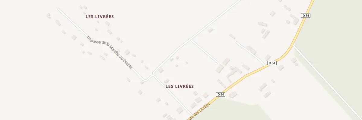 Plan de Imp de la Marche au Diable à Beauvoir-en-Lyons