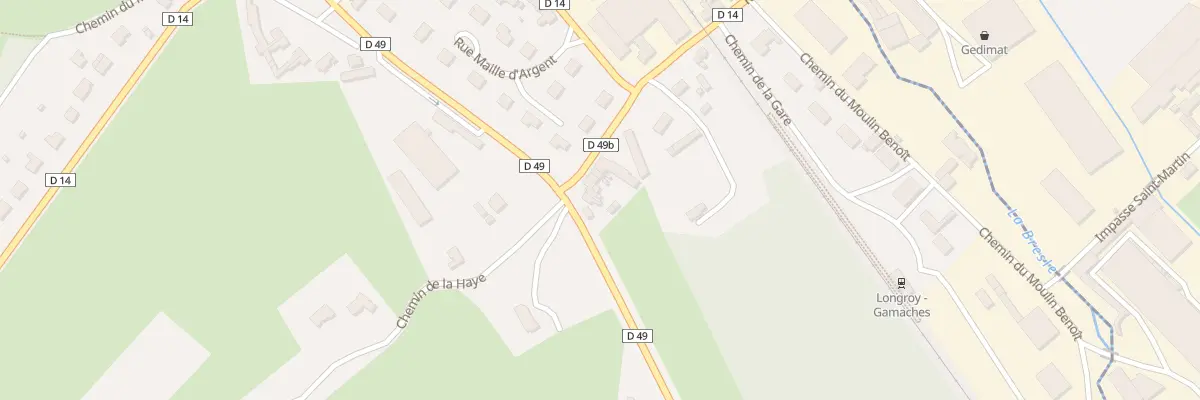 Plan du 4 Rte de Normandie à Longroy