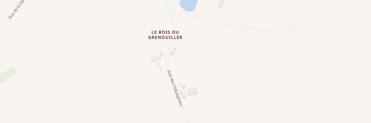 Plan du 5034 Le Puy de Manin à La Porcherie