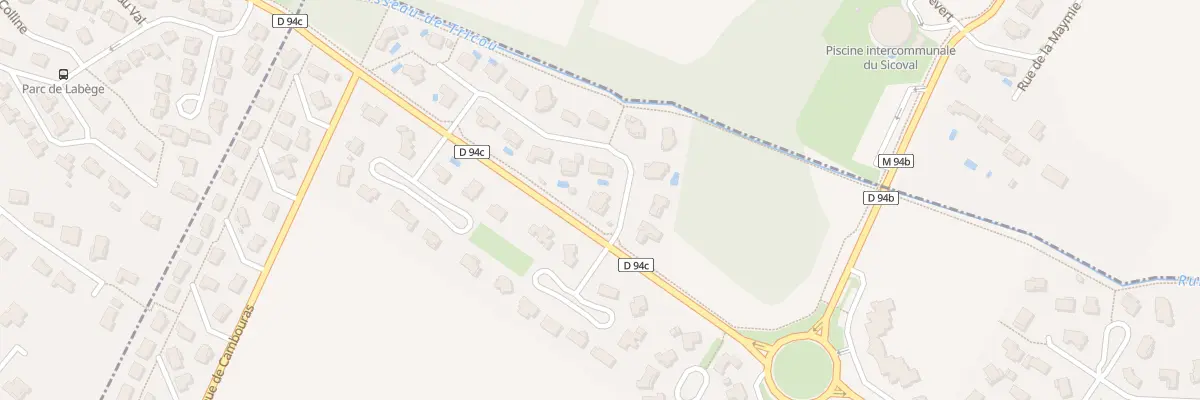 Plan du 1 Rue de la Carrière de Playdeja à Escalquens