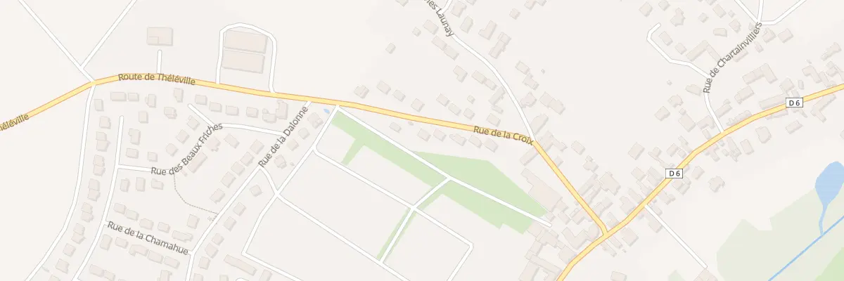 Plan du 5E Rue de la Croix à Jouy