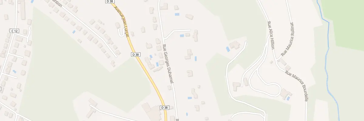 Plan du 41 Rue Georges Duhamel à Brive-la-Gaillarde