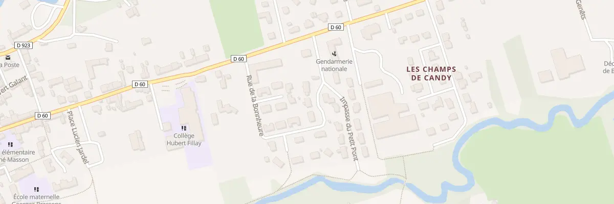 Plan du 19 Rue de la Bonnheure à Bracieux