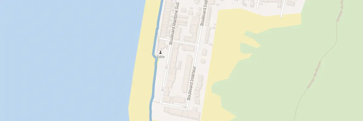 Plan du 387 Bd Maritime Sud à Fort-Mahon-Plage