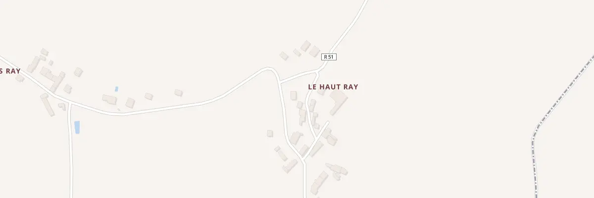 Plan du 4 Le Haut Ray à Veuil