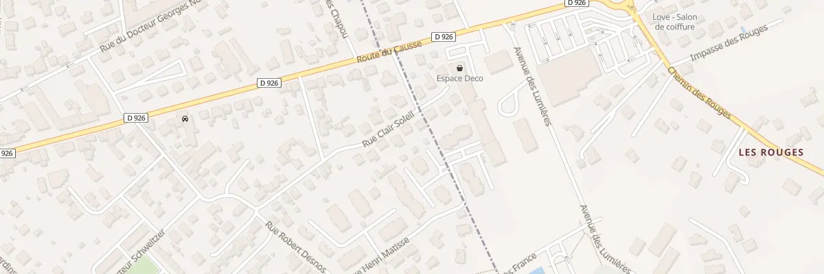 Plan du 10 Rue Clair Soleil à Caussade
