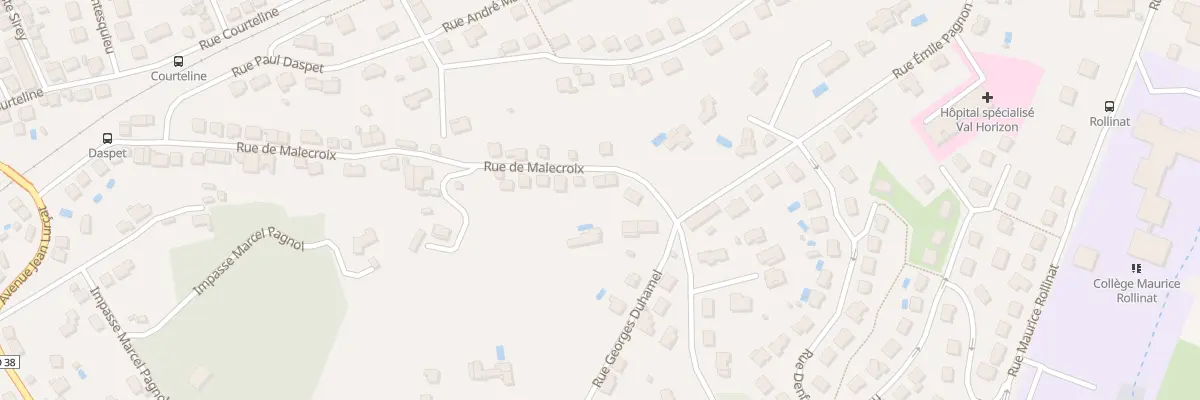 Plan du 58 Rue De Malecroix à Brive-la-Gaillarde
