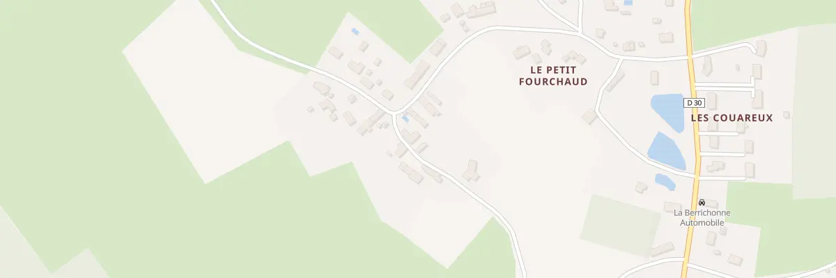 Plan du 1 Imp du Petit Fourchaud à Luant