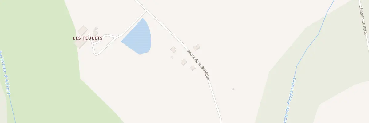 Plan du 2348 Rte de la Beneche à Caussade