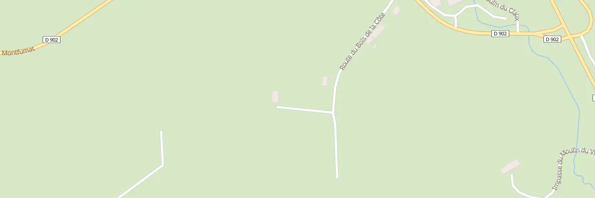 Plan du 230 Rte du Bois de A Cote aux Trois-Saints