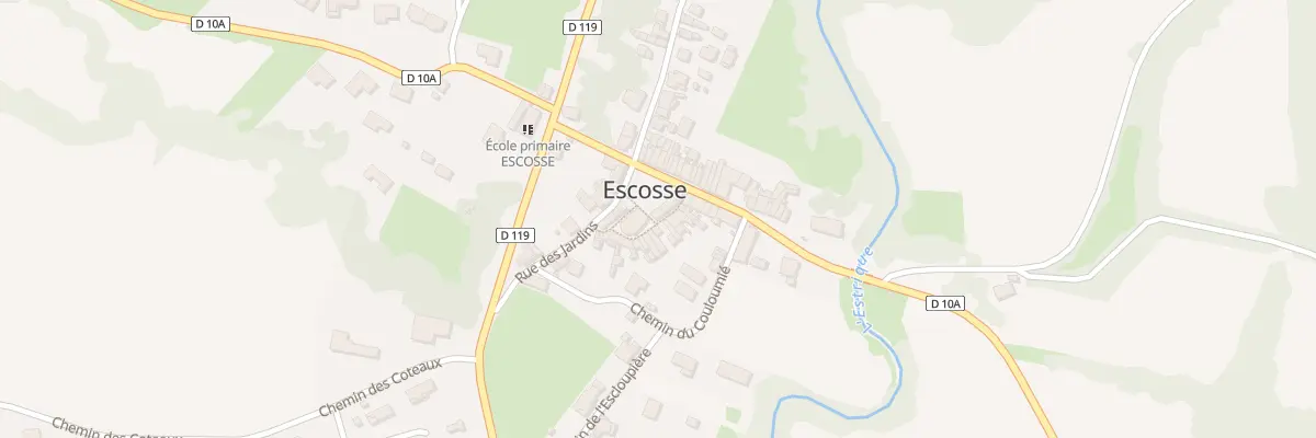 Plan du 4 Pl du Terrefort à Escosse