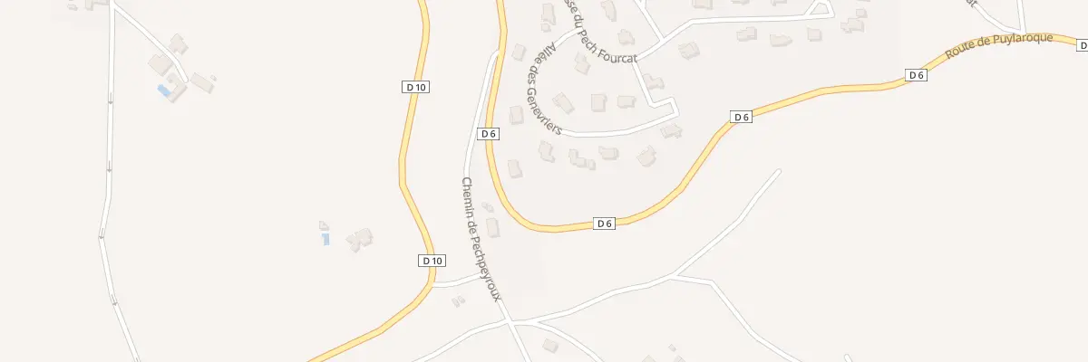 Plan du 5288F All des Genevriers à Lalbenque