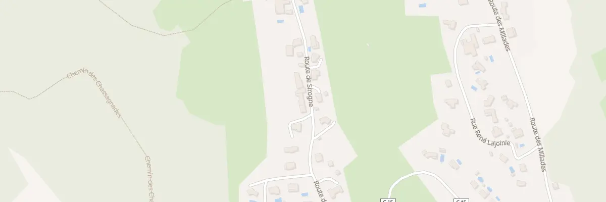 Plan du 44 Rte De Sirogne à Ussac