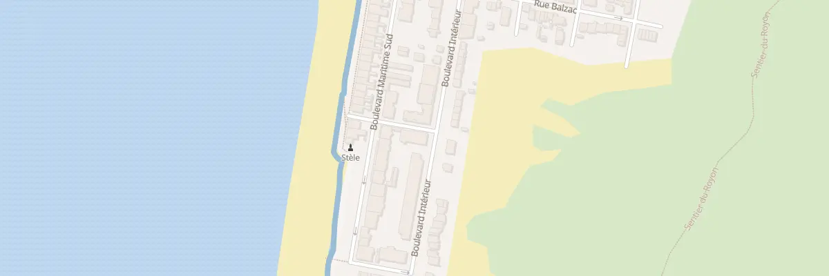 Plan du 50 Rue des Vagues à Fort-Mahon-Plage