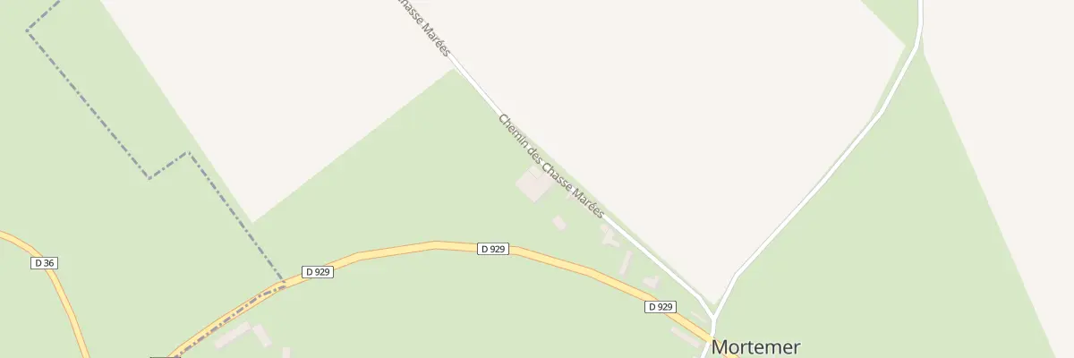 Plan du 5064 Chemin des Chasse Marees à Mortemer