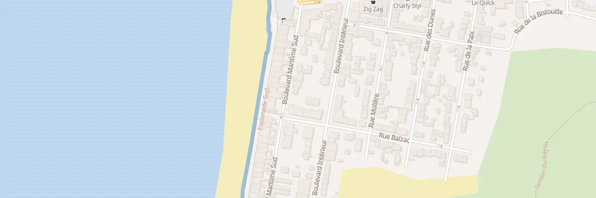 Plan du 141 Bd Maritime Sud à Fort-Mahon-Plage