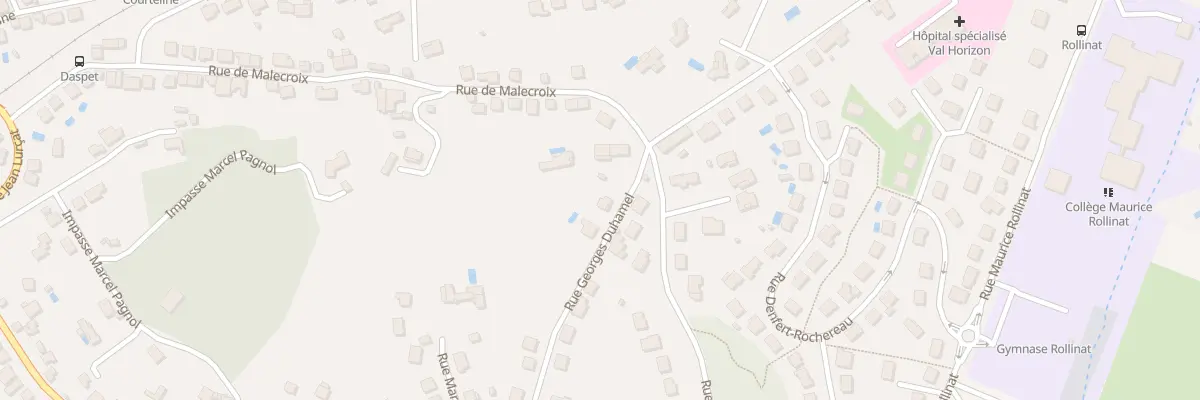 Plan du 6B Rue Georges Duhamel à Brive-la-Gaillarde